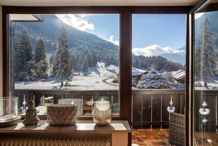 Ferienwohnung für 3 Personen, mit Balkon und Garten in Farchant - 2