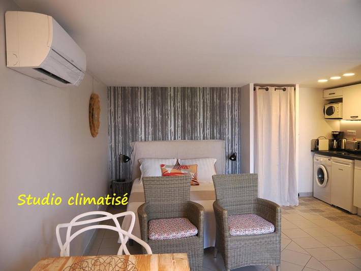 Appartement de vacances pour 2 personnes, avec jardin et vue