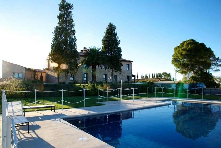 Hôtel pour 2 personnes, avec Balcon et Terrasse ainsi que Jardin et Piscine