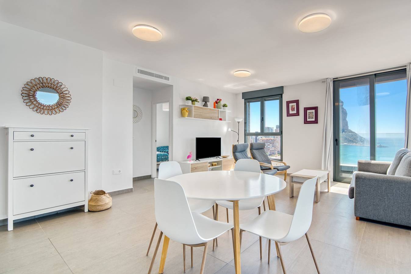 Ganze Wohnung, Ferienwohnung "Infinium 12b" mit Gemeinschaftspool und Wlan in Calpe Altstadt, Calpe
