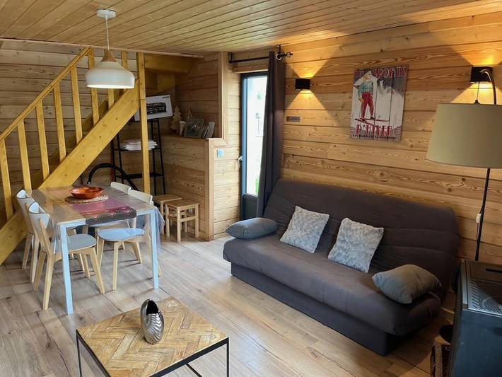 Maison de vacances pour 4 personnes, avec Terrasse ainsi que Jardin et Vue à Matemale