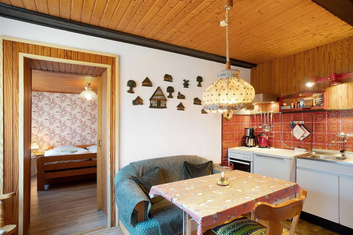 Ganze Wohnung, Ferienwohnung 1, 35 qm, 1 schlafzimmer, wohn-/schlafzimmer, überdachte terrasse, max. 3 personen in Hooksiel, Wangerland