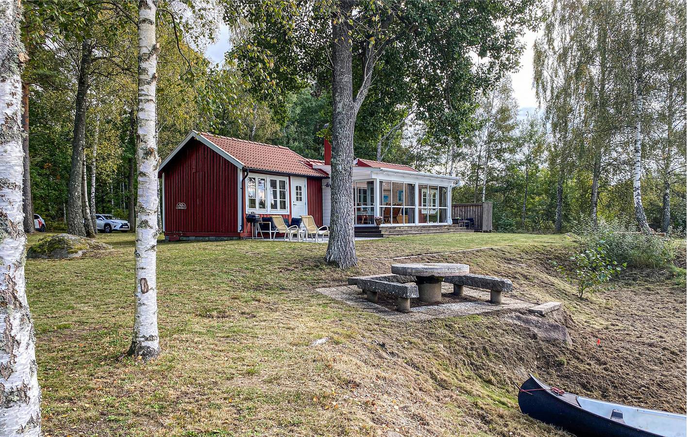 Ferienhaus für 8 Personen mit Garten in Emmaboda und Umgebung