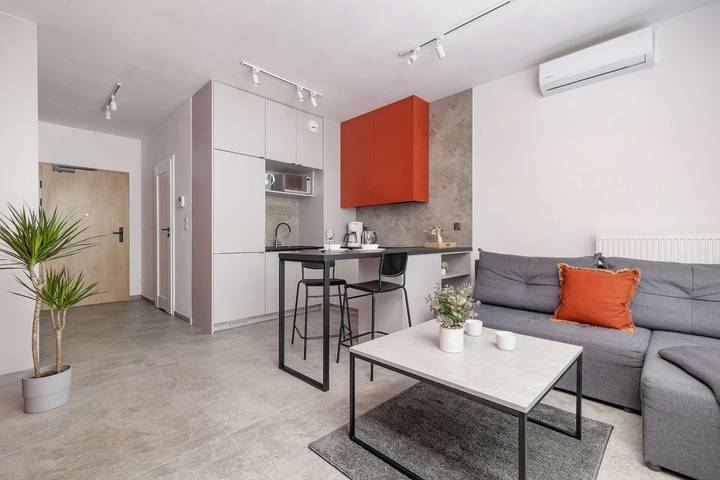 Gîte pour 2 personnes, avec jardin, animaux acceptés à Katowice