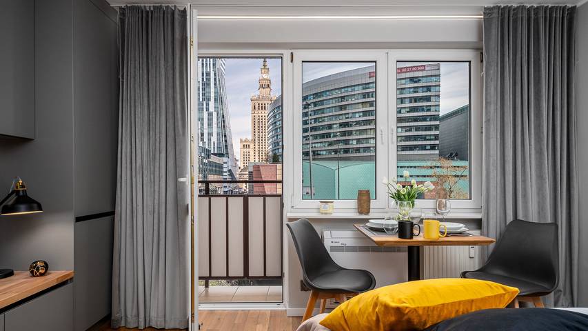 Ferienwohnung für 2 Personen, mit Balkon in Warschau - 3