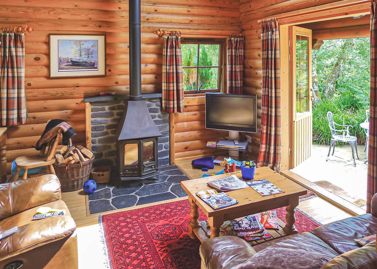 Chalet für 2 Personen mit Sauna in Argyll & Bute