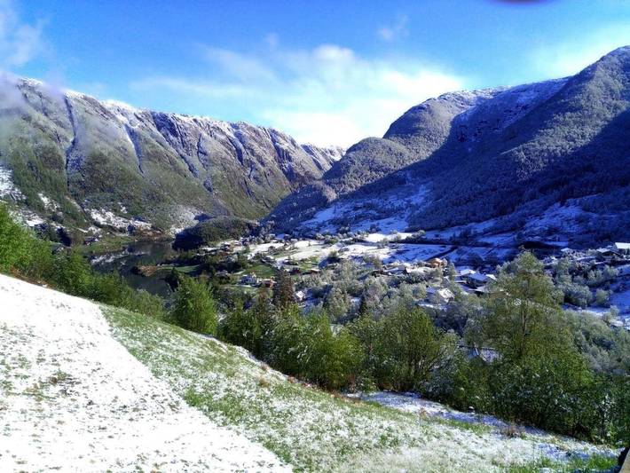 Ferienwohnung für 5 Personen, mit Terrasse und Ausblick in Masfjorden