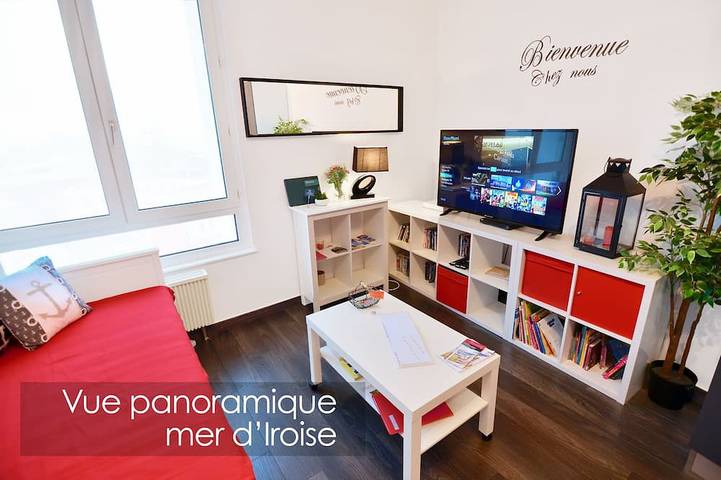 Ganze Wohnung, Apartment-Eigenes Badezimmer-Meerblick in Brest, Brest und Umgebung