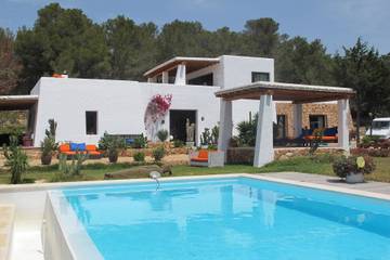 Villa in Cala Saladeta, Sant Antoni de Portmany für 10 