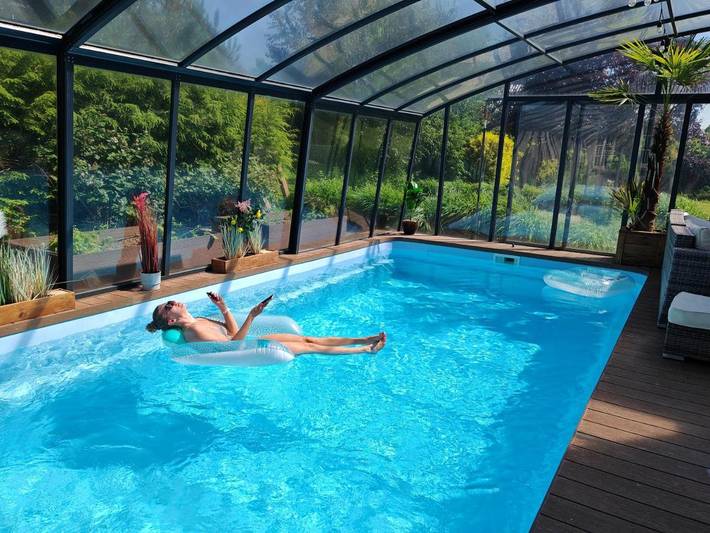 Apartamento de vacaciones para 2 personas, con jardín además de piscina y vistas, Se admiten mascotas - 1