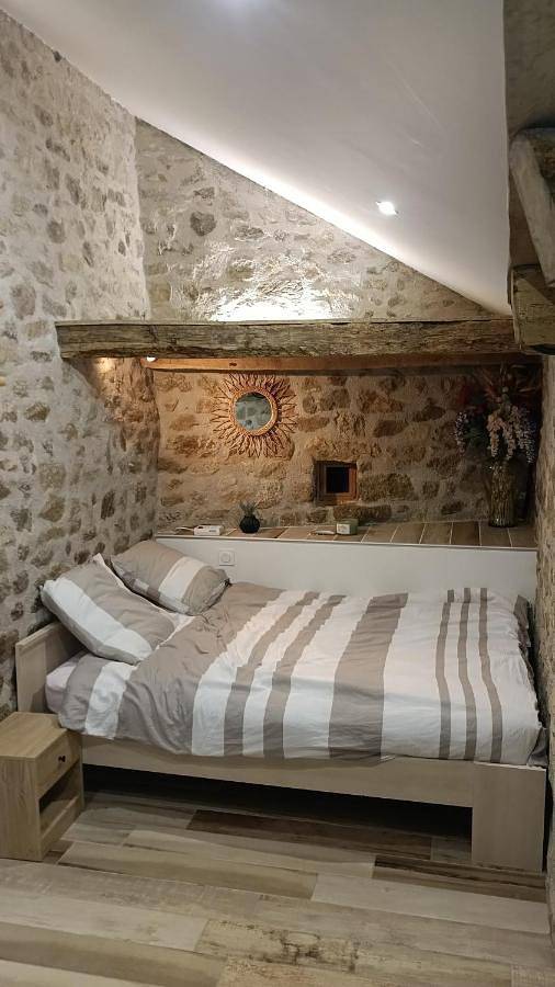 Chambre d’hôte pour 2 personnes, avec Terrasse ainsi que Jardin et Vue
