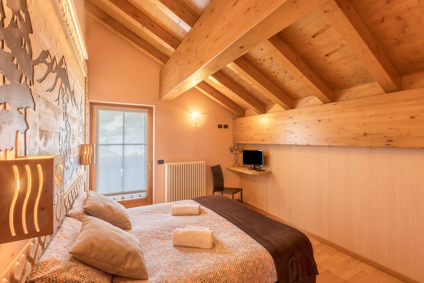 Ganze Wohnung, Casa Azzurra mit Bergblick, Wlan, Balkon und Garten in Livigno (Stadt), Livigno