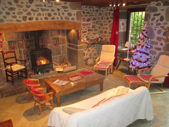 Gîte pour 11 personnes, avec jardin et terrasse dans le Cantal - 4