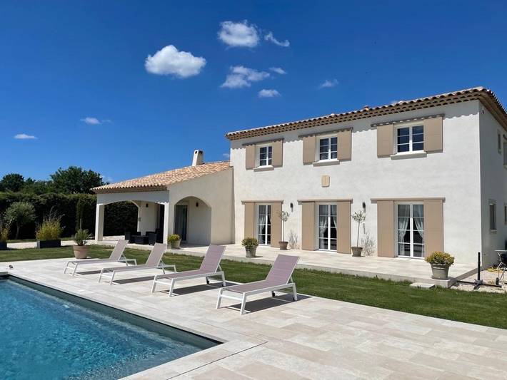Villa pour 8 personnes, avec piscine ainsi que jardin et vue à Aix-en-Provence