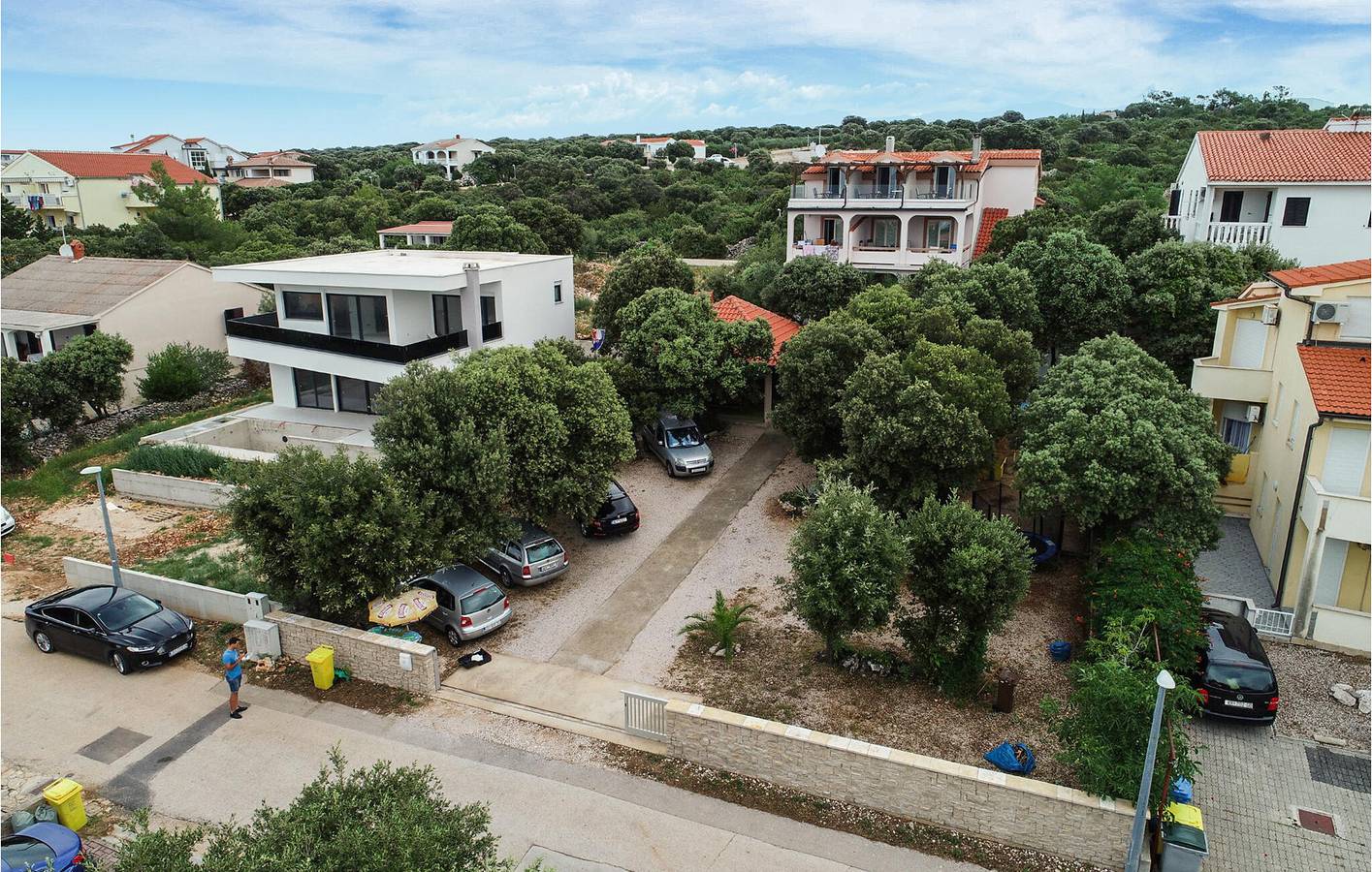 Ganze Ferienwohnung, Ferienwohnung für 4 Personen mit Terrasse in Mandre, Pag