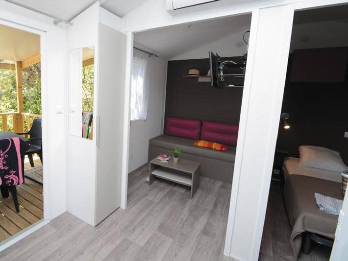 Camping Les Playes - Mobilhome 3 personas - Gaou in Six-Fours-les-Plages, Costa mediterránea (Francia)