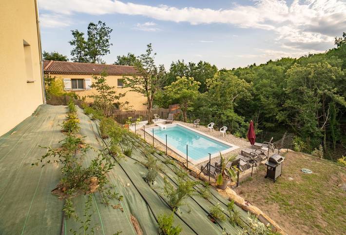 Ferienhaus für 12 Personen, mit Kinderpool und Garten, kinderfreundlich in der Ardèche - 3