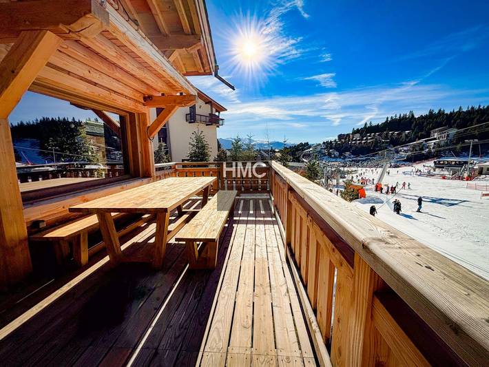 Chalet pour 8 personnes, avec balcon à Bolquère