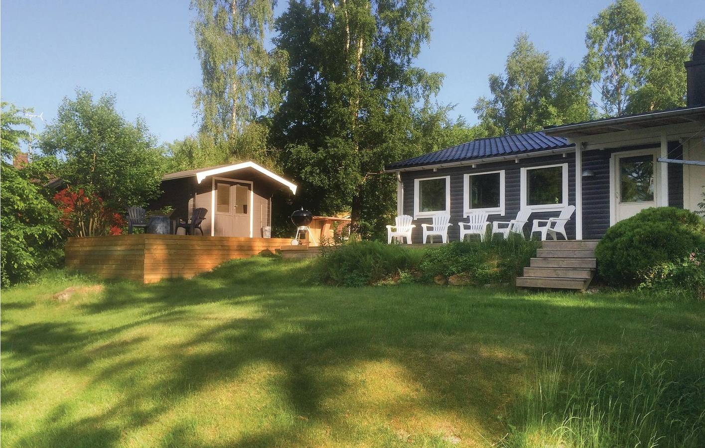 Maison de vacances pour 6 personnes avec jardin in Fasalt, Skåneland