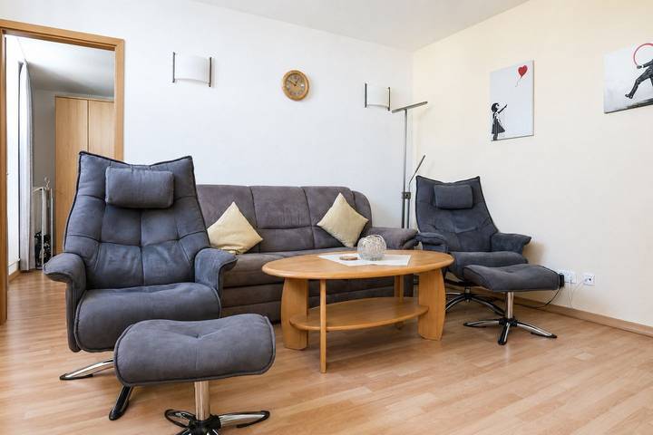 Ferienwohnung für 3 Personen, mit Balkon in Duhnen