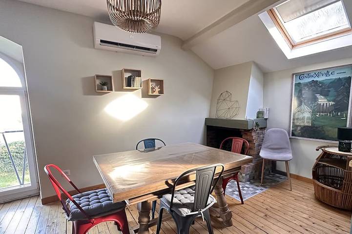 Appartement de vacances pour 4 personnes, avec terrasse et jardin