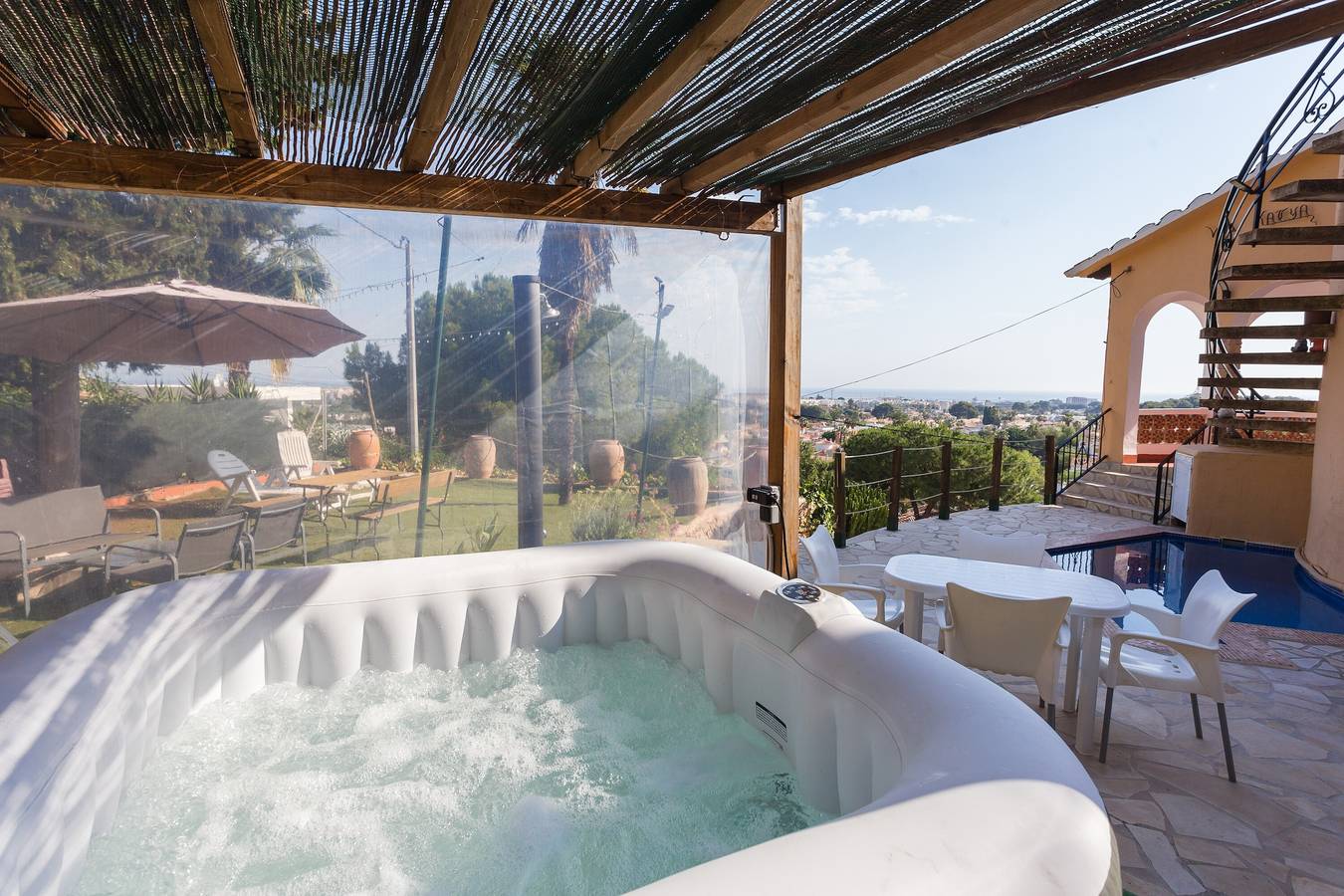Ferienhaus „Villa Margarita“ mit Meerblick, Wlan und Klimaanlage in Montgo, Dénia