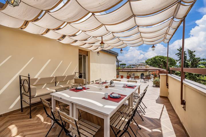 Ferienwohnung für 4 Personen, mit Terrasse in Forte dei Marmi