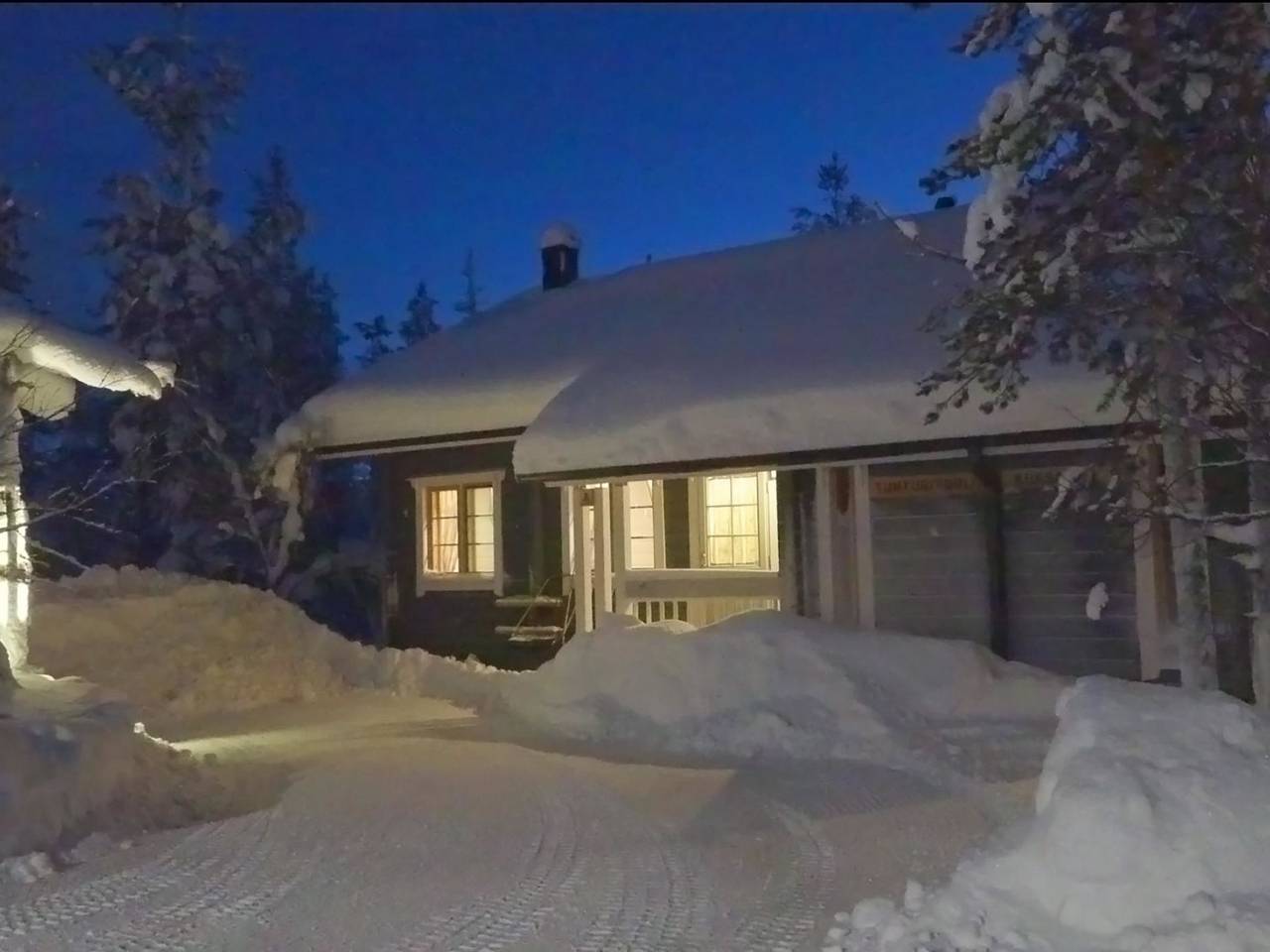 Tunturituuli a in Saariselkä, Lappland