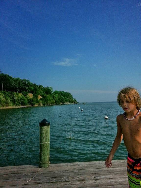 Rappahannock River Waterfront Property zur Miete mit Pier & Pool Zugang in Rappahannock River