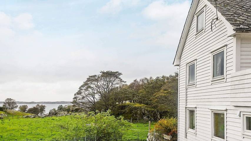 Ferienhaus für 8 Personen, mit Terrasse und Ausblick, mit Haustier in Bømlo