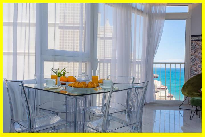 Location de vacances pour 4 personnes, avec Vue sur l’océan et Balcon à Cullera