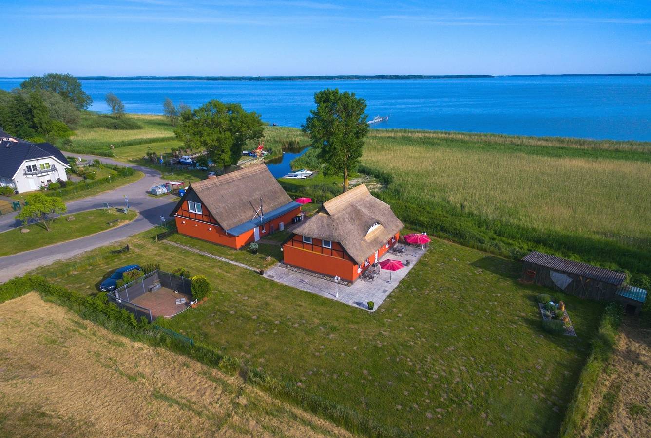 Appartement de vacances entier, Lütow, Am Achterwasser 4 We 2 in Lütow, Usedomer Norden