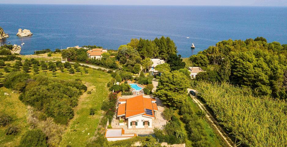 Villa per 10 persone a Scopello (Sicilia)