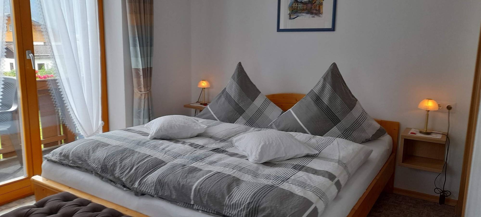 Haus Hohenfurt - Doppelzimmer Nr. 3, 27 qm, mit Dusche/Wc und Balkon in Schönau am Königssee, Berchtesgadener Alpen
