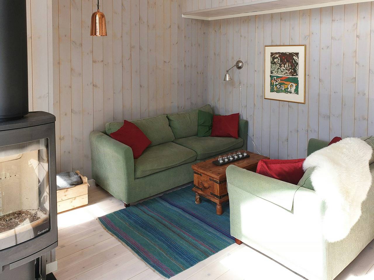 Ganze Wohnung, Familienfreundliche Bergwohnung in der Nähe von Oslo in Flå