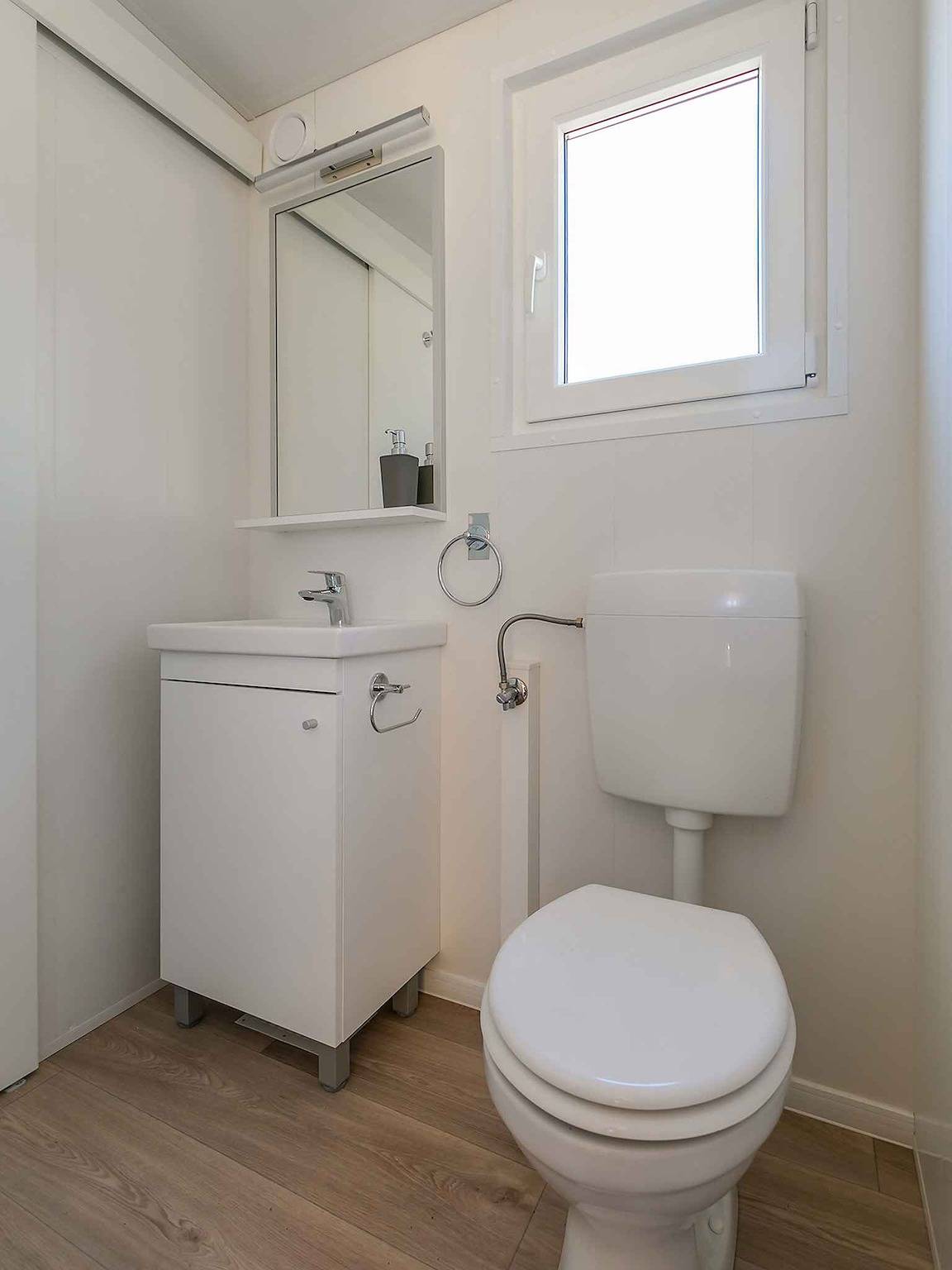 Mobilehome mit Terrasse am Pool in Lovrecica, Umag und Umgebung