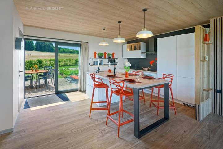 Location de vacances pour 2 personnes, avec vue et jardin à Trois-Ponts - 2