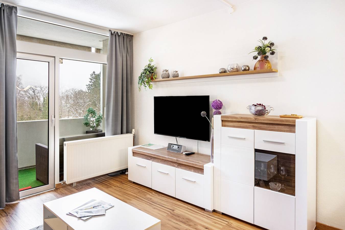 Appartement entier, Appartement "Harz Mit Elan" avec vue sur les montagnes, balcon et Wi-Fi in Bad Harzburg, Harzvorland