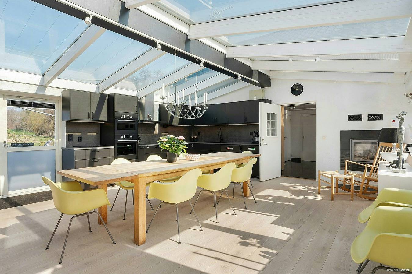 Semesterhus vid stranden i Kyhlstrand in Österlen