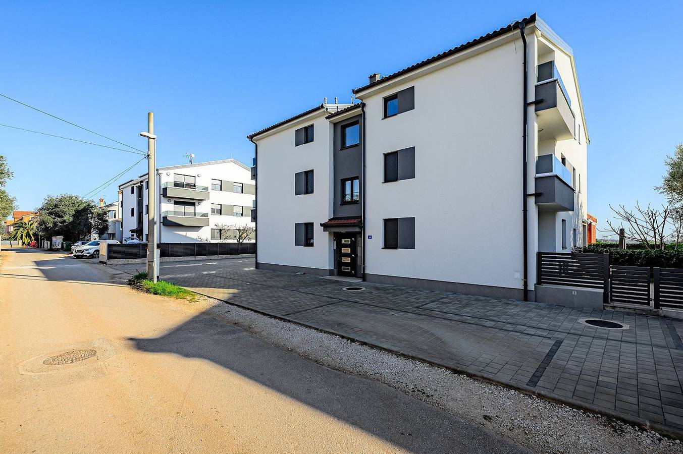 Ganze Wohnung, Traumhaftes Apartment nur 850 Meter zum Sandstrand mit Waschmaschine in Zambratija, Umag und Umgebung