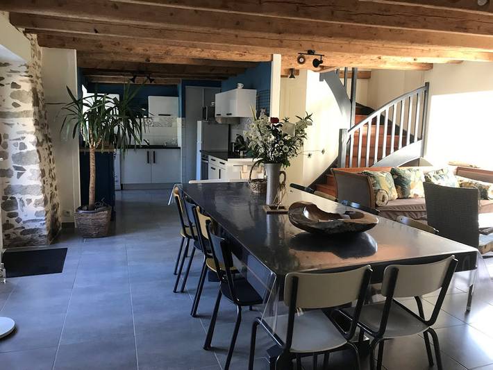 Gîte pour 11 personnes, avec terrasse et jardin, animaux acceptés en Loire-Atlantique - 2