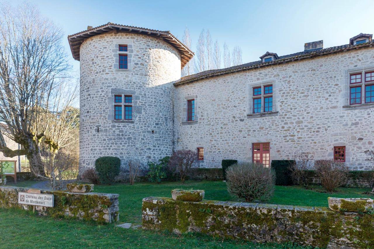 Le Château des Ducs de Mortemart in Mortemart, Région de Bellac