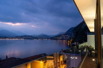 Hôtel pour 2 personnes, avec terrasse et vue ainsi que sauna et vue sur le lac, animaux acceptés à Campione d'Italia