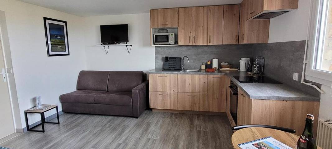 Gîte pour 2 personnes, avec vue et terrasse à Omonville-la-Rogue - 3