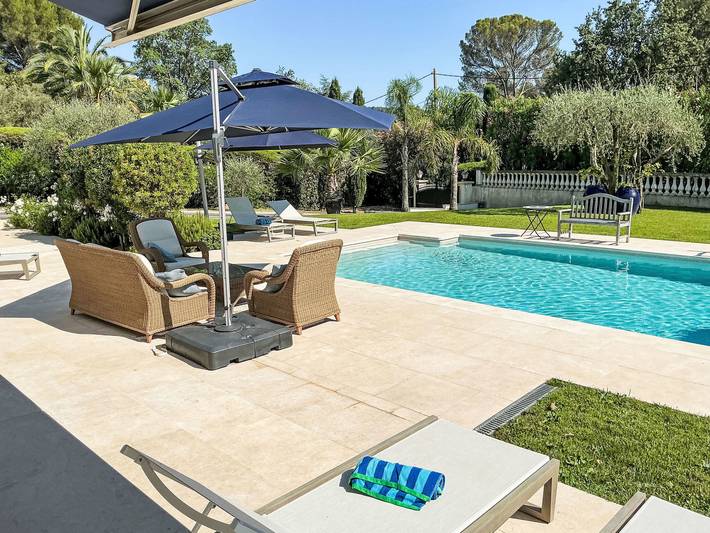 Villa mit privatem Pool und Fitnessraum in Mougins, Costa mediterránea (Francia)