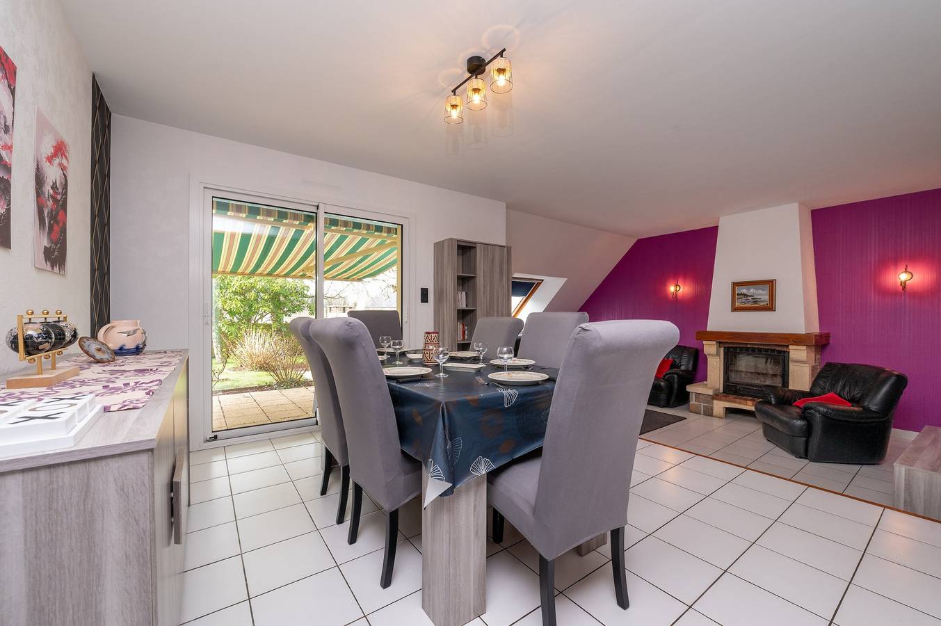 Casa de vacaciones 'Entre Tierra y Mar' con terraza privada, jardín y Wi-Fi in Pluvigner, Region de Lorient
