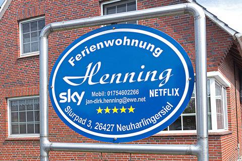 Ferienwohnung für 4 Personen, mit Terrasse und Garten in Ostfriesland - 3