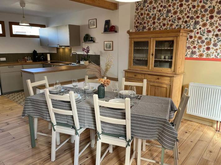 Location de vacances pour 5 personnes, avec jardin à Marckolsheim