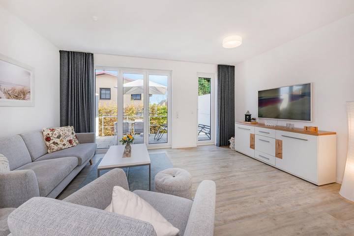 Ferienhaus für 4 Personen, mit Terrasse und Garten in Kölpinsee