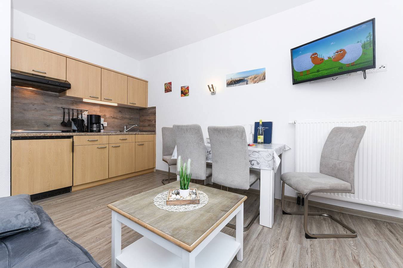 Ganze Ferienwohnung, Ferienwohnungen Haus Boje "Scholle" in Neuharlingersiel, Landkreis Wittmund